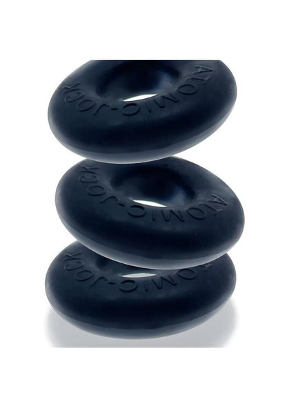 Oxballs Ringer Plus+ Silicone Cock Ring (3 Pack) - Night Edition