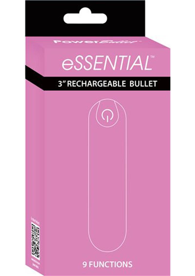 Powerbullet Essential Rechargeable Vibrating Bullet The Adult Shoppe Powerbullet Essential Rechargeable Vibrating Bullet The Adult Shoppe
