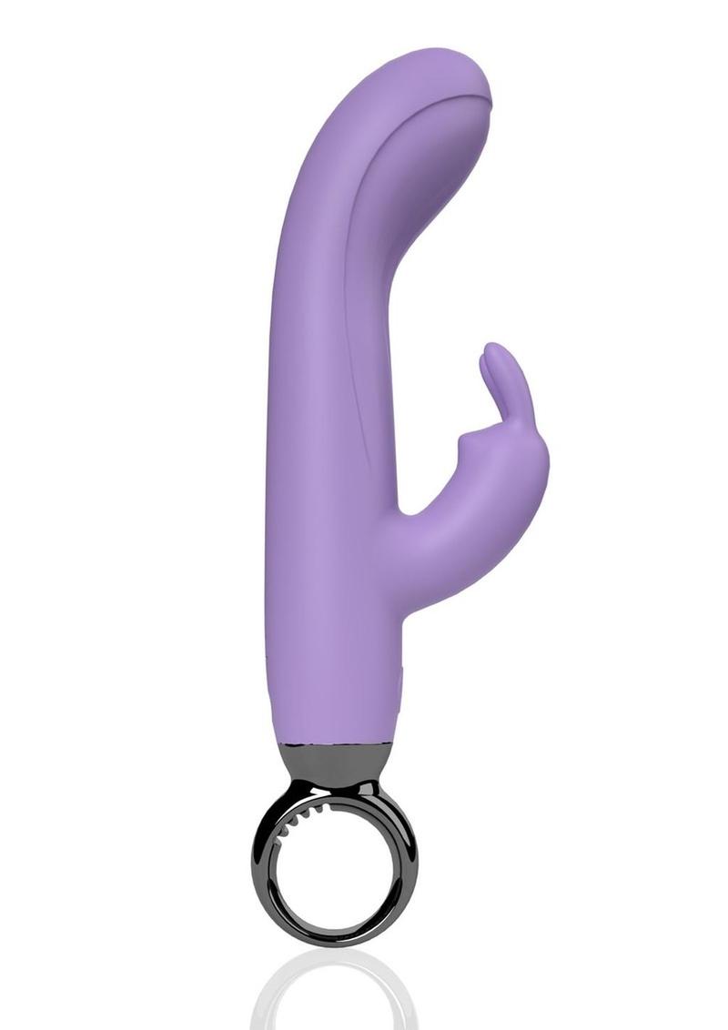 Primo Rabbit Rechargeable Silicone Vibrator - Lavender/Purple