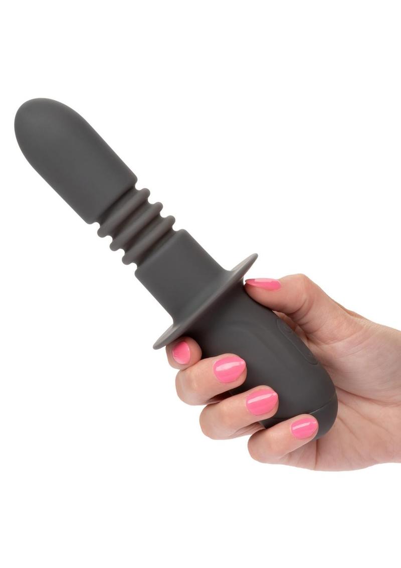 Ramrod Thrusting Rechargeable Silicone Anal Probe