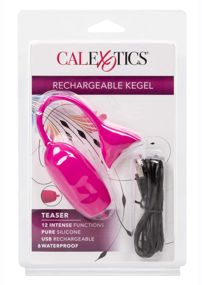 Rechargeable Silicone Kegel Teaser - Pink