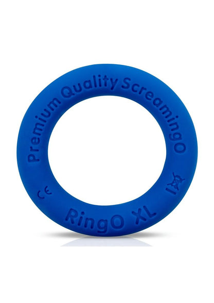 Ringo Ritz XL Individual Ring Silicone - Blue - XLarge