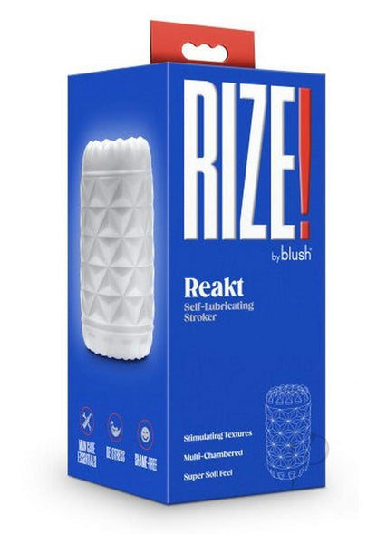 Rize Reakt Self Lubricating Stroker - White