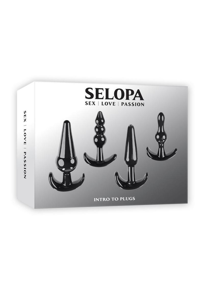 Selopa Intro to Plugs - Black - 4pc/Set