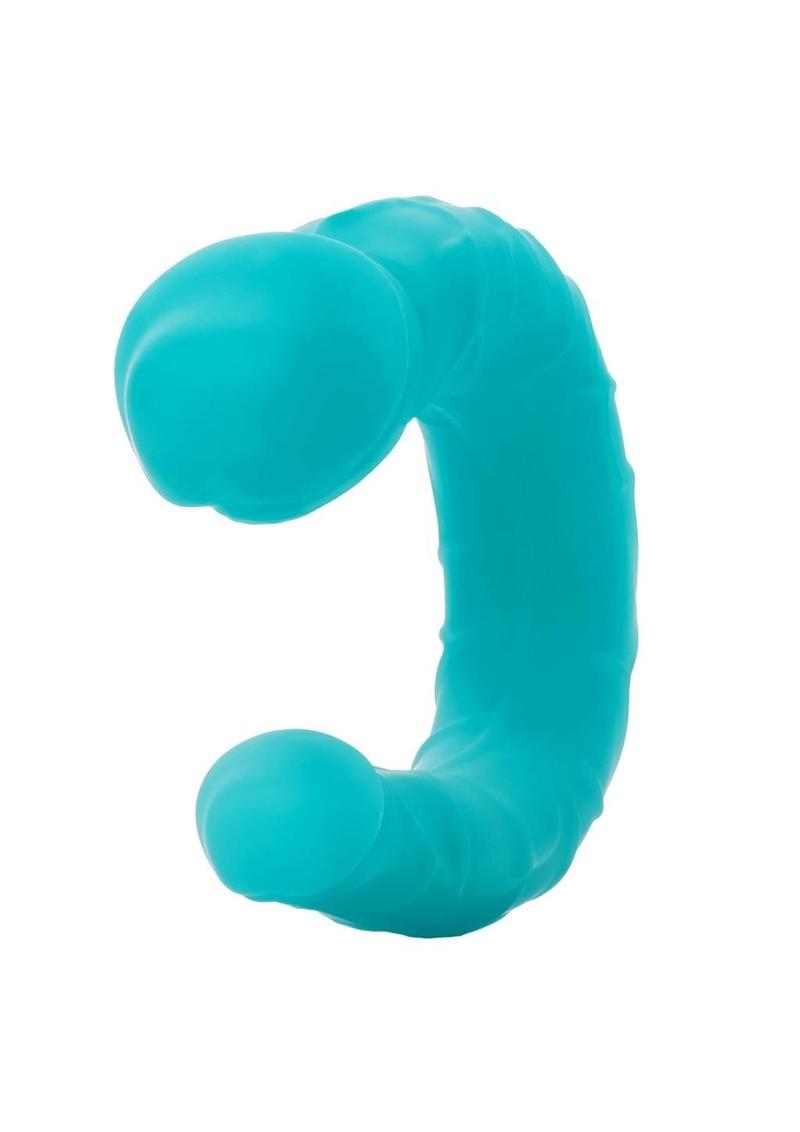 Silicone Double Dong AC/DC Dong Dual Penetration Non Vibrating Silicone Double Dong