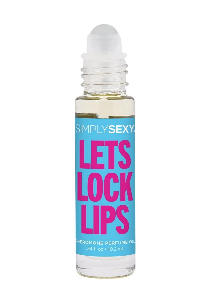 Simply Sexy Pheromone Perfume Oil Roll-On - Let's Lock Lips