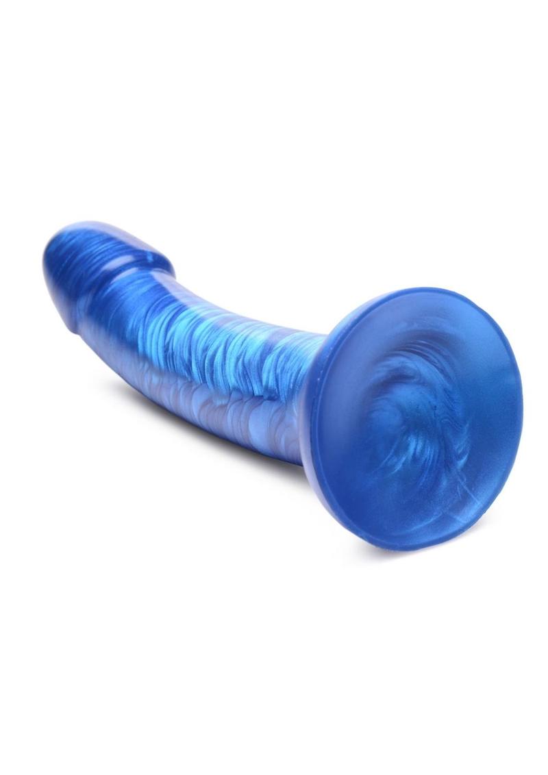 Simply Sweet Metallic Silicone Dildo