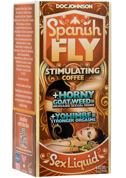 Spanish Fly Sex Drops Stimulating Coffee - 1oz