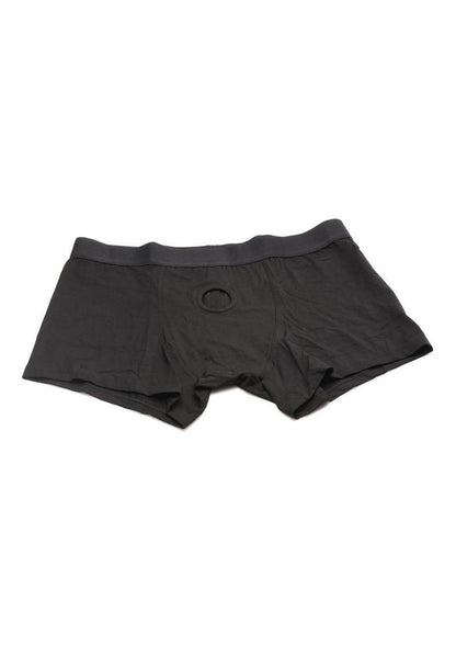 Strap U Armor Mens Boxer Harness with O-Ring - Black - Large/XLarge