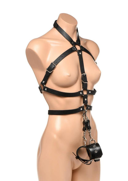 Strict Female Body Harness - Black - Large/XLarge