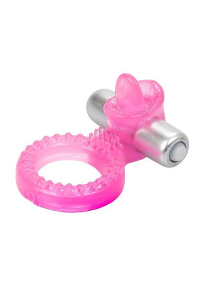 Teaser Tongue Enhancer Vibrating Cock Ring