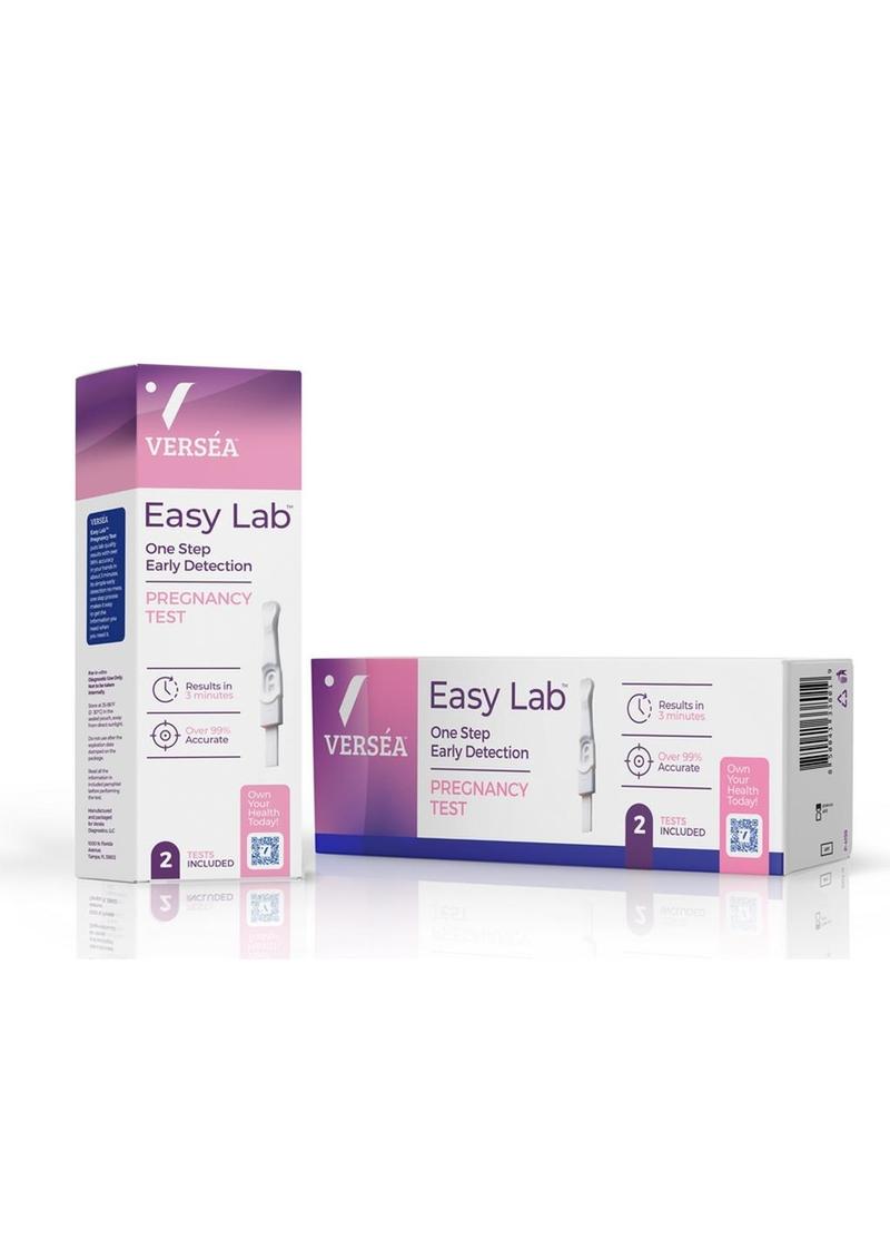 Versea Easy Lab Pregnancy Test - 2 Pack