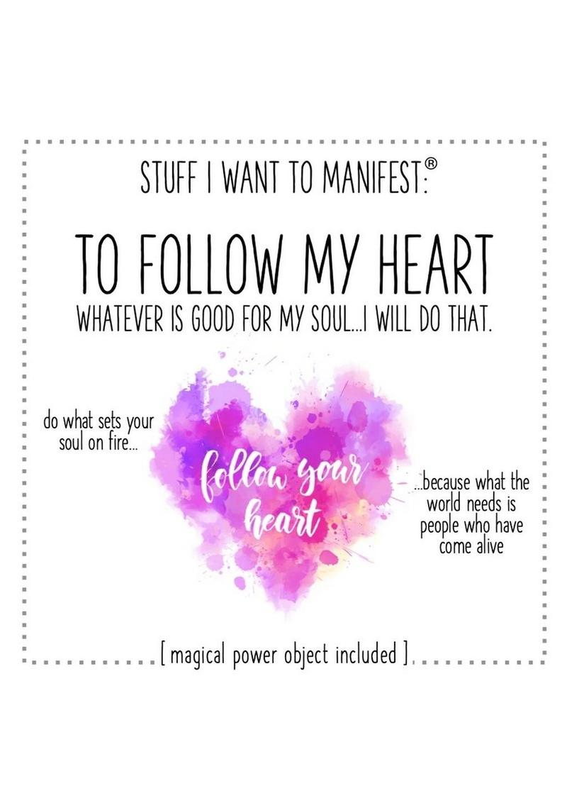 Warm Human to Follow My Heart